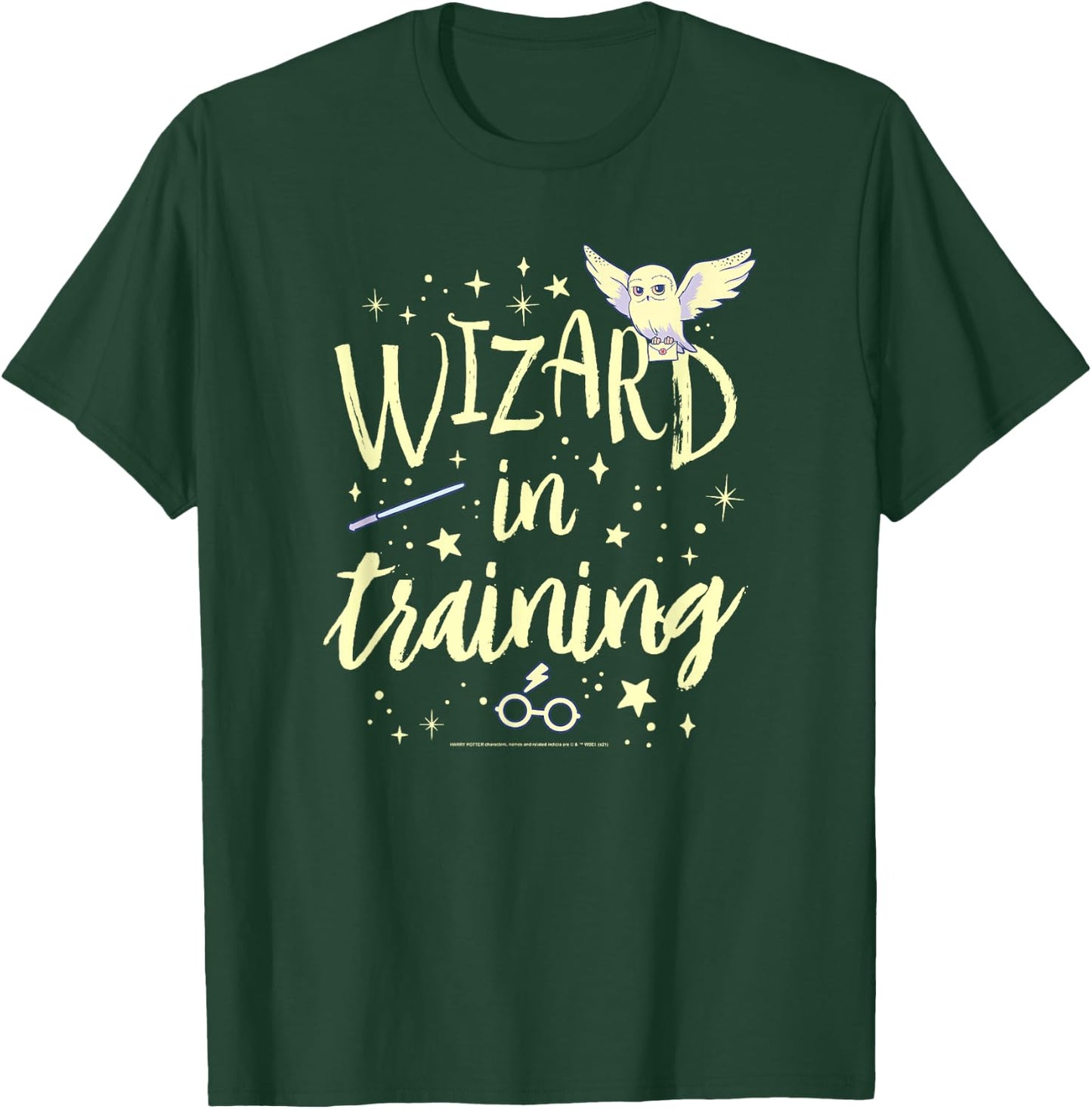 Harry Potter Wizard in Training Text Stack T-Shirt - T-Shirt | Forest