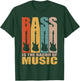 Retro Bass Is The Bacon Of Music Vintage Bass Guitar T-Shirt - T-Shirt | Forest