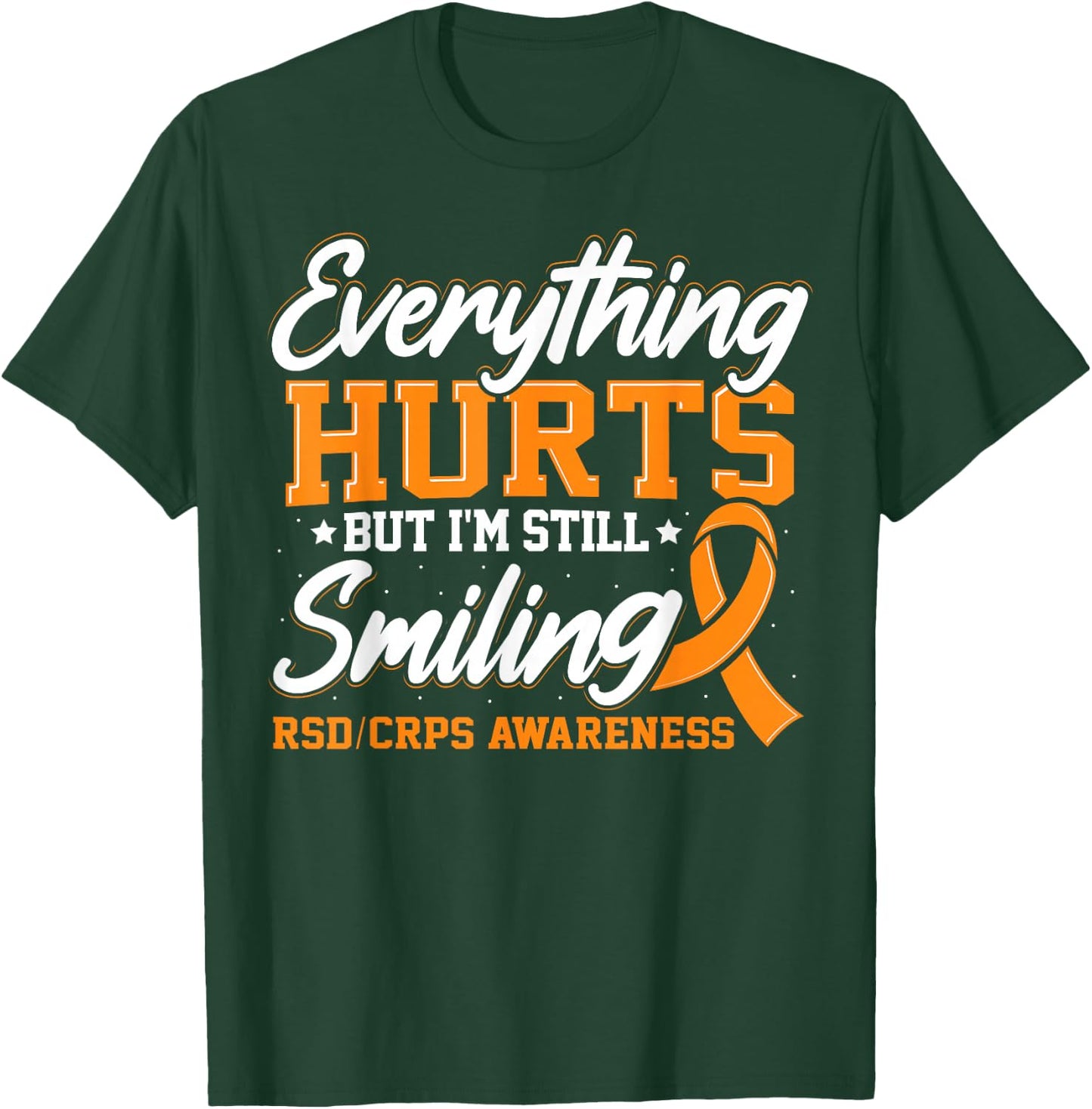 CRPS Complex Regional Pain Syndrome Awareness Novelty T-Shirt - T-Shirt | Forest