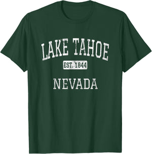 Lake Tahoe Nevada NV Vintage T-Shirt - T-Shirt | Forest