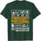 Cybersecurity Professional Qualities Programmer Hacking T-Shirt - T-Shirt | Forest