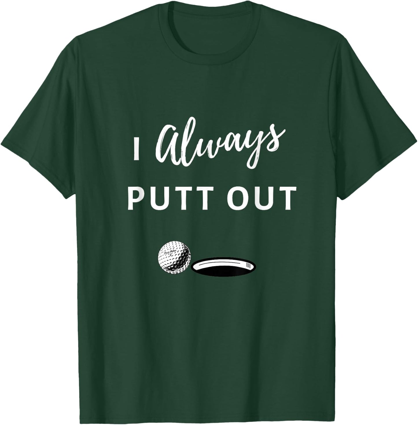 FORM Men's Fun Golf , Black, Small T-Shirt - T-Shirt | Forest