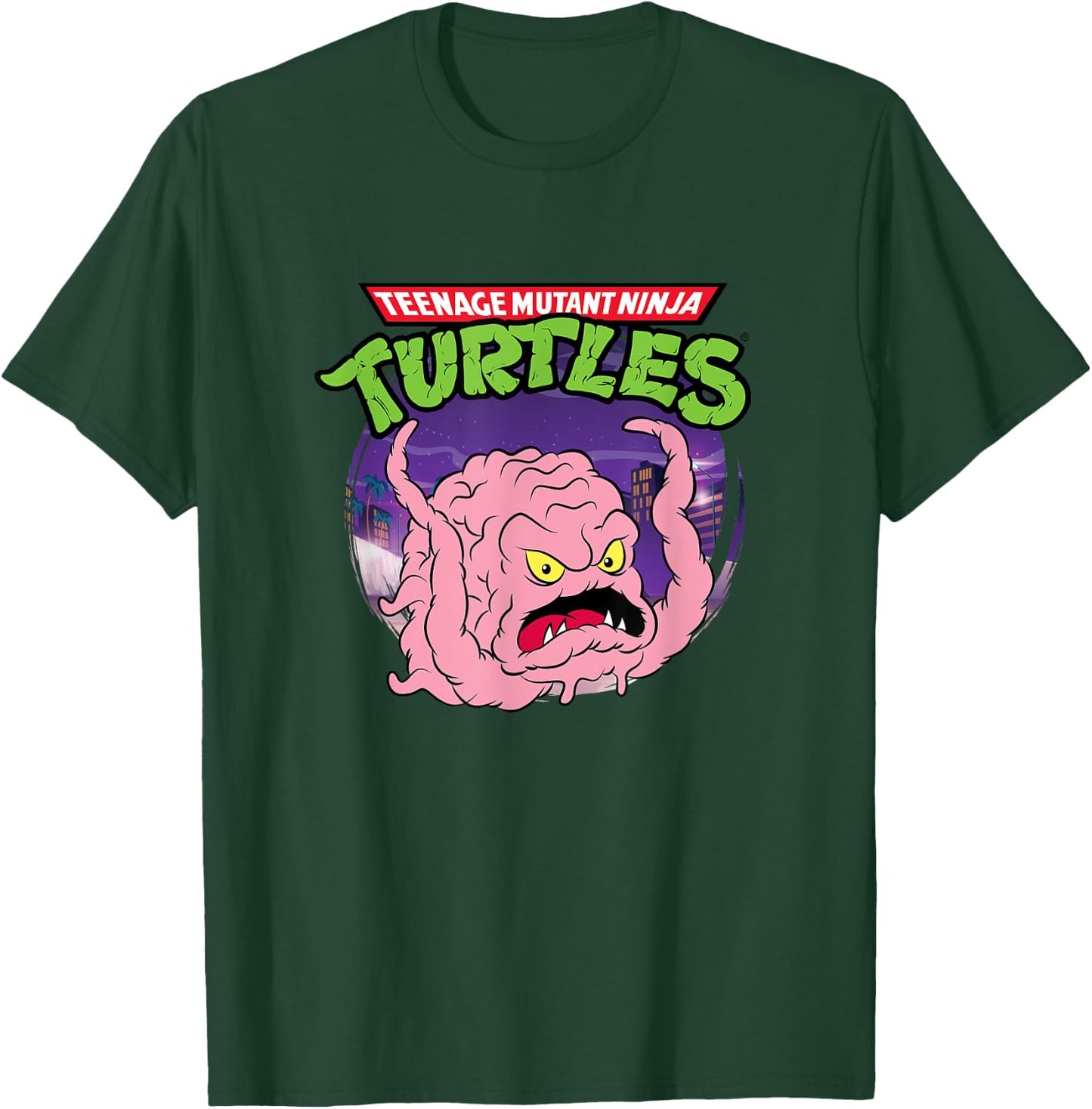 Mademark x Teenage Mutant Ninja Turtles - Original Teenage Mutant Ninja Turtles Krang Alien Creation T-Shirt - T-Shirt | Forest