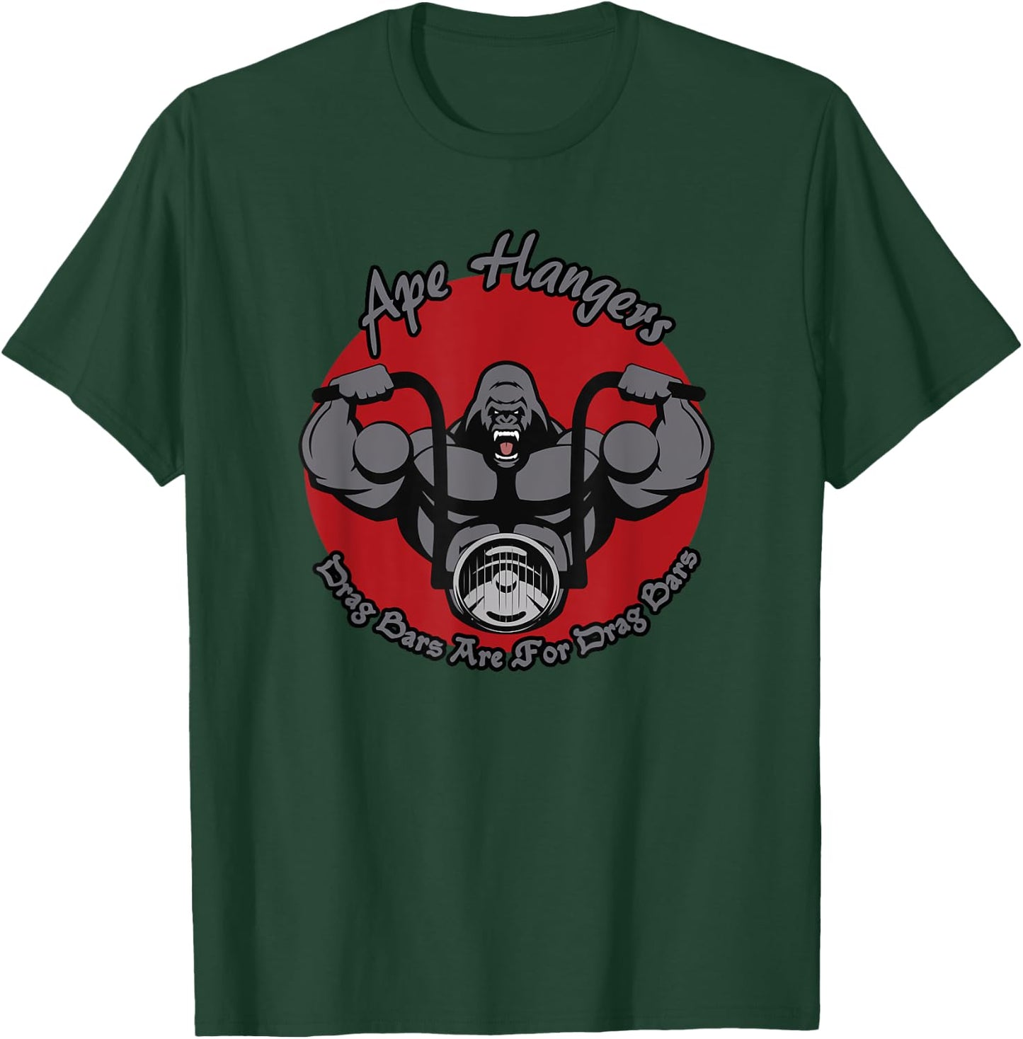Biker - Ape Hangers T-Shirt - T-Shirt | Forest