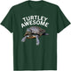 Turtley Awesome Red Ear Slider Turtle T-Shirt - T-Shirt | Forest