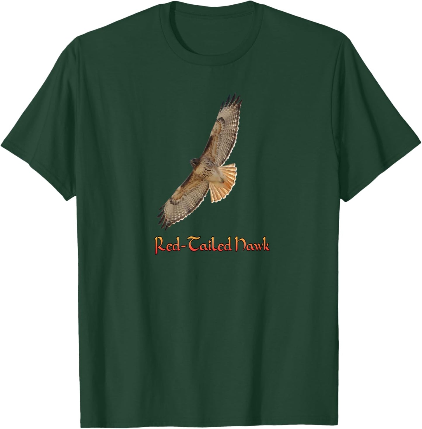 Red Tailed Hawk T-Shirt - T-Shirt | Forest