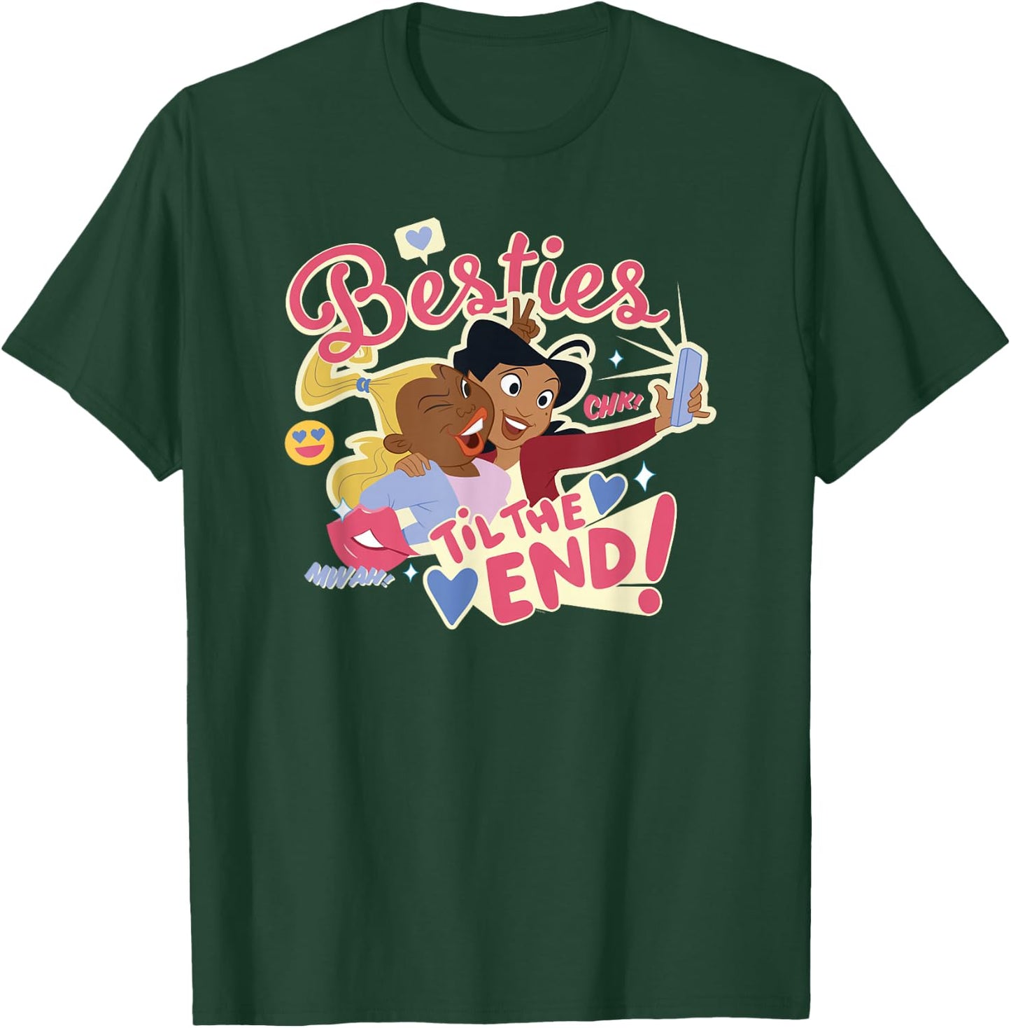 Disney Proud Family Penny Dijonay Jones Besties Til The End! T-Shirt - T-Shirt | Forest