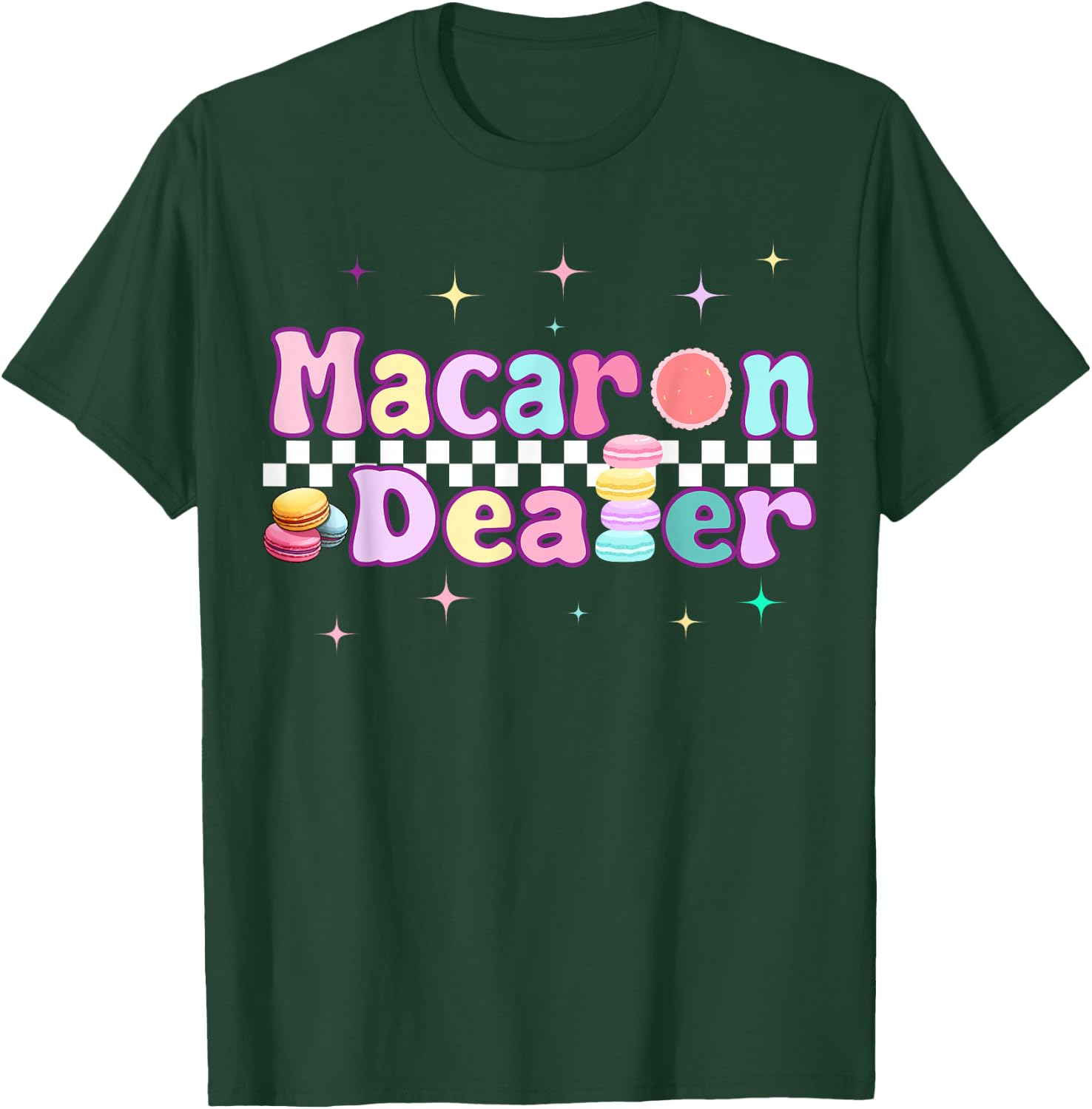 macaron dealer For Macaron Cupcake Candy Sweet Cake T-Shirt - T-Shirt | Forest