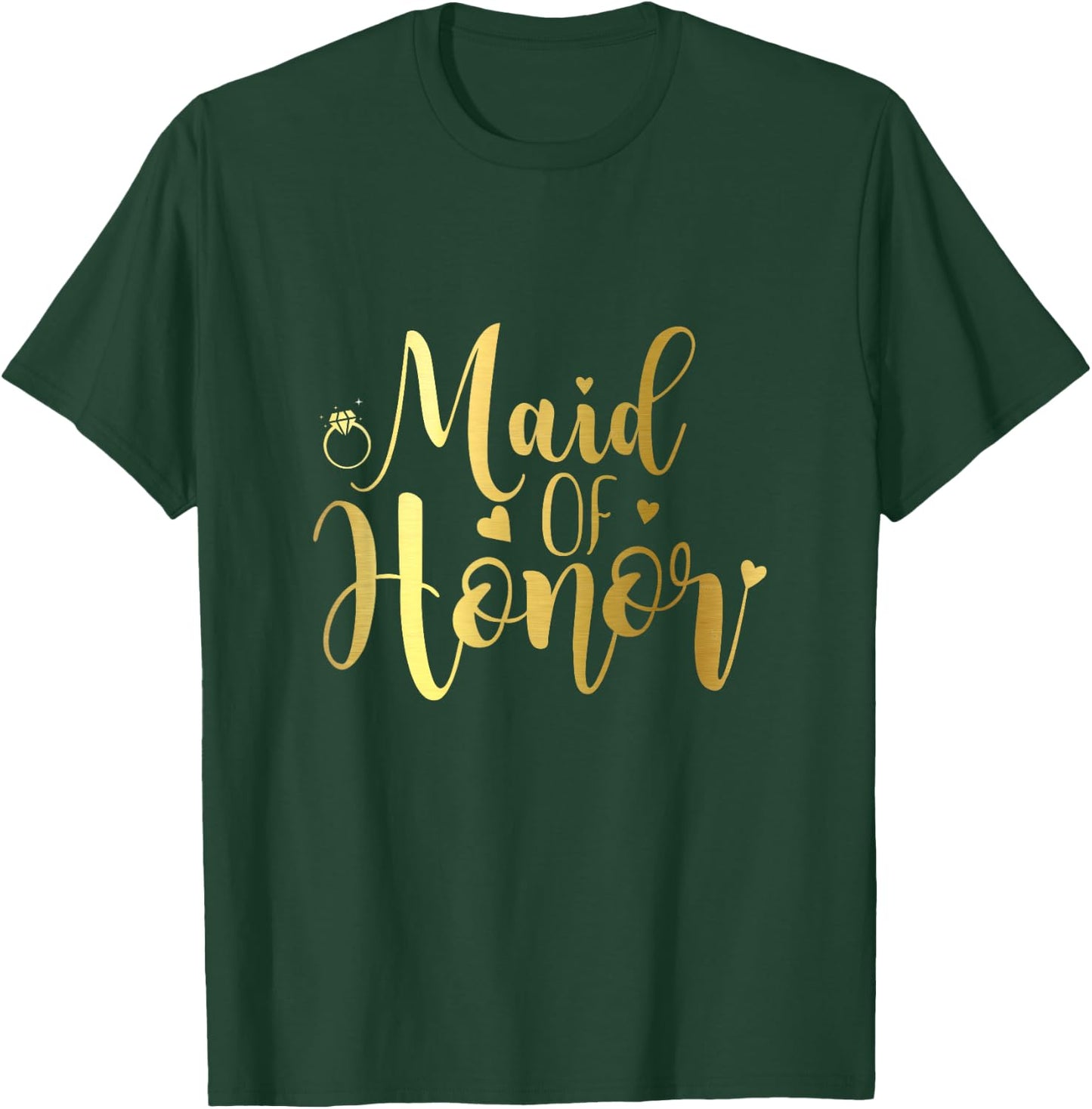 Bachelorette Party Maid Of Honor T-Shirt - T-Shirt | Forest