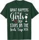 What Happens On Girls Trip Stays On Girls Trip 2026 Funny T-Shirt - T-Shirt | Forest
