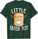 Little Tater Tot Potato Eater Vegan Spud Life Vegetarian T-Shirt - T-Shirt | Forest