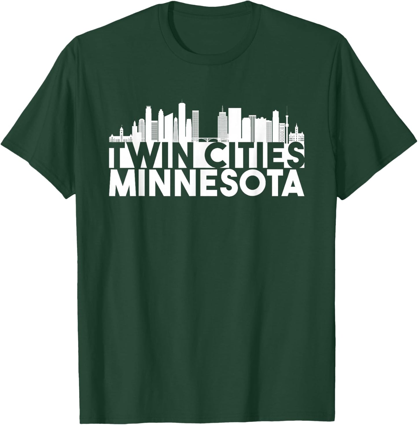 City Pride Twin Cities Minnesota Tourist Souvenir T-Shirt - T-Shirt | Forest