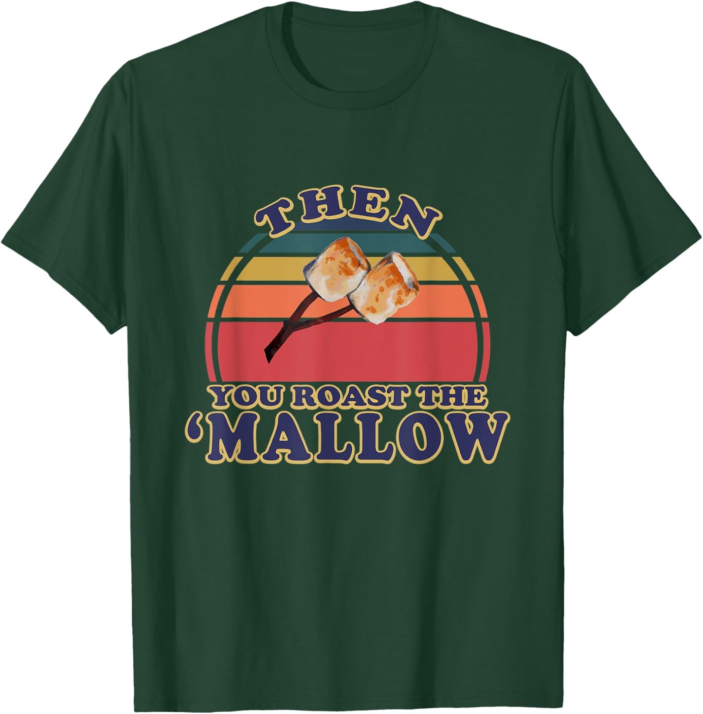 Smores Marshmallow Retro S'mores Group Halloween Costume T-Shirt - T-Shirt | Forest