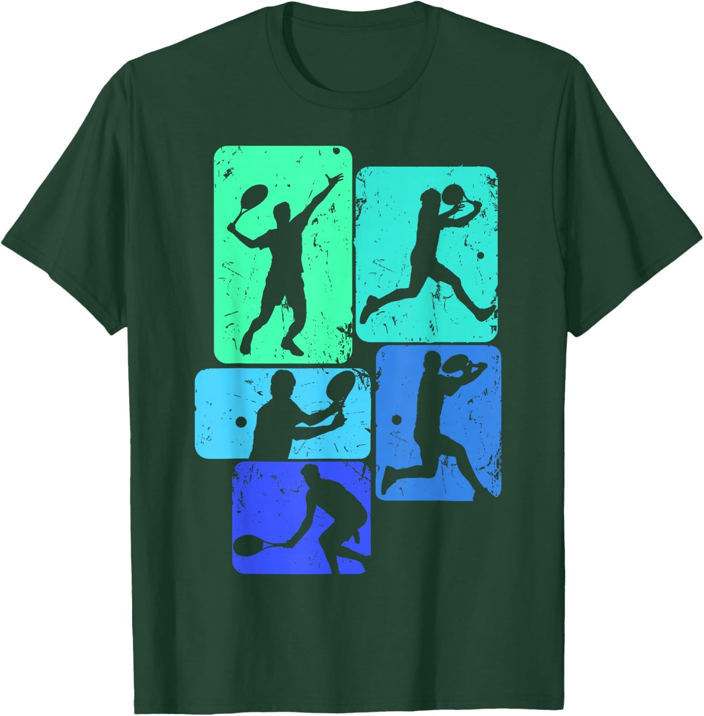Tennis Player Youth Boys Kids Men T-Shirt - T-Shirt | Forest