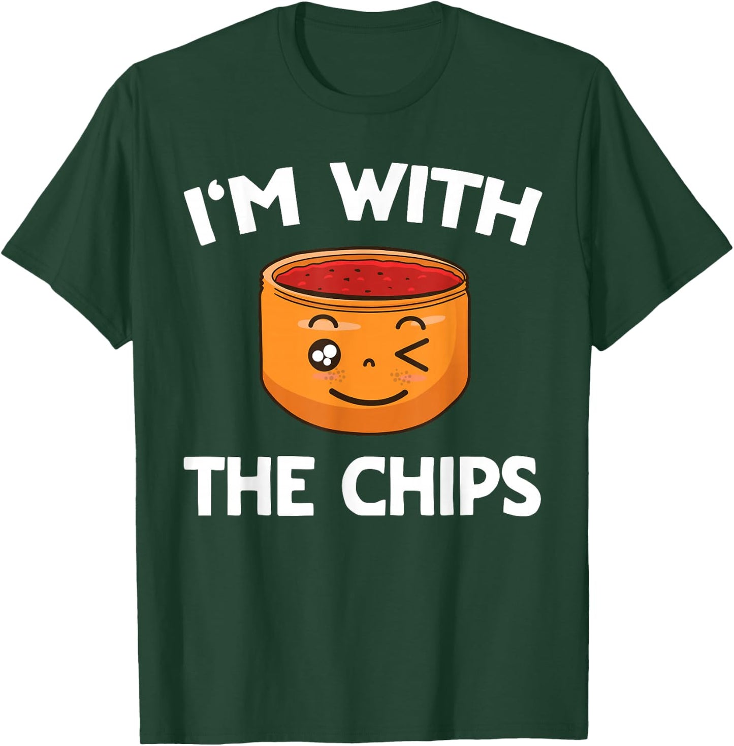 Chips & Salsa Matching His & Hers Couples T-Shirt - T-Shirt | Forest