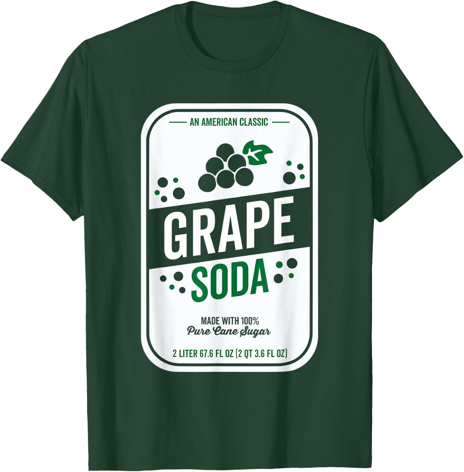 Soda Group Halloween Costume Grape Soda T-Shirt - T-Shirt | Forest