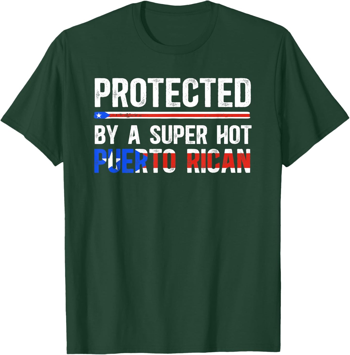 Puerto Rican Husband Wife of A Puerto Rican Husband T-Shirt - T-Shirt | Forest