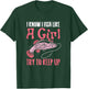 Fish Like Girl Try to Keep Up Cool Fishing Angling Women T-Shirt - T-Shirt | Forest