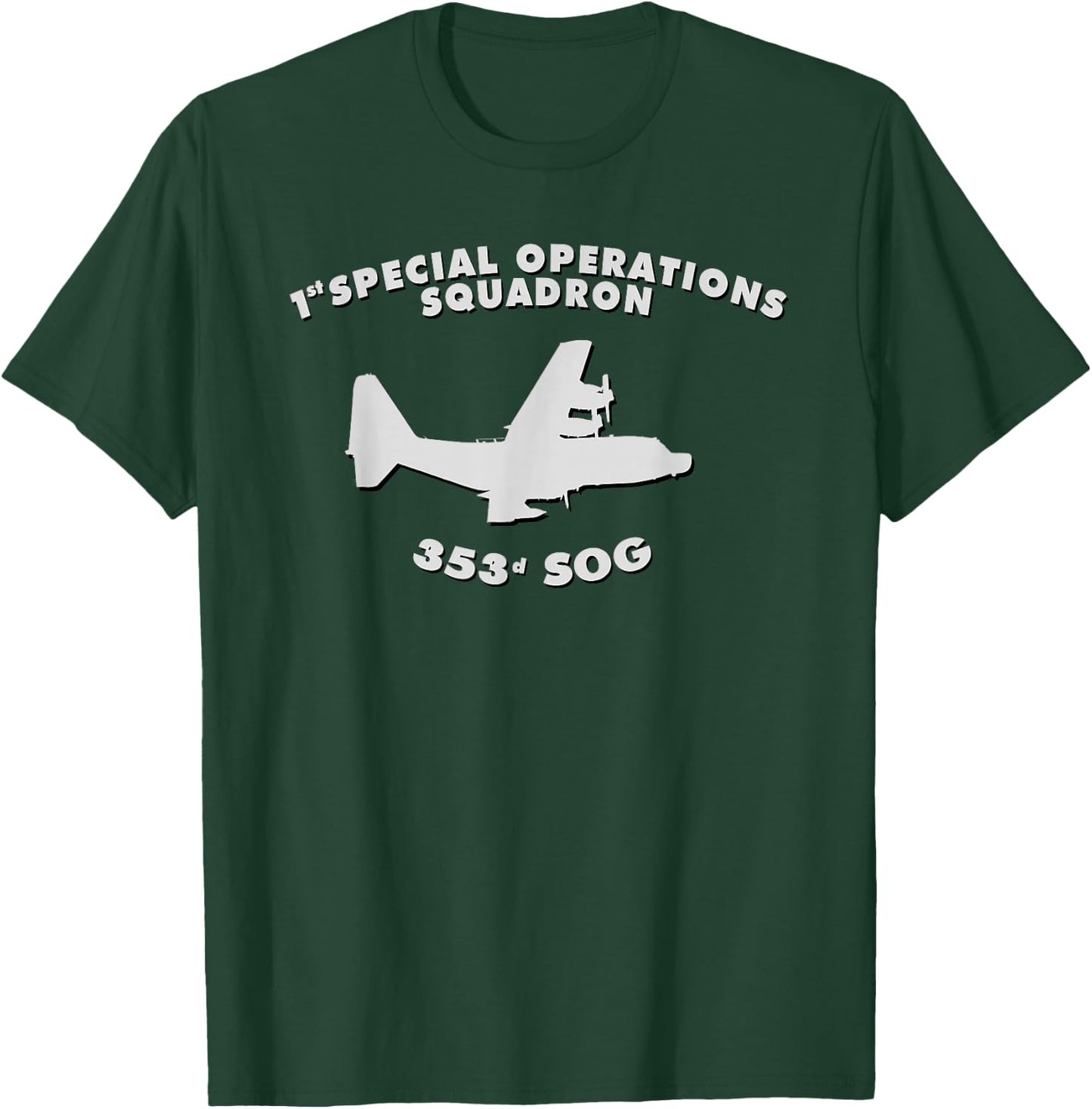 1st Special Operations Squadron MC-130 Combat Talon T-Shirt - T-Shirt | Forest