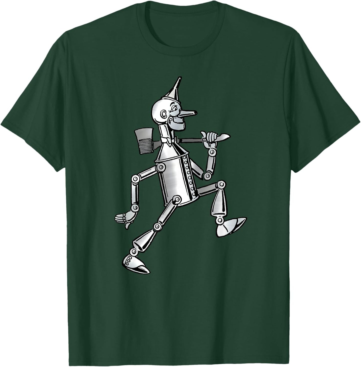 Tin Man Shirt - The Wizard Of OZ -Vintage Tin Man T-Shirt - T-Shirt | Forest