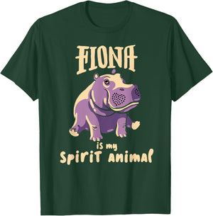 Fiona The Hippo Spirit Animal Shirt #TeamFiona Baby Hippo T-Shirt - T-Shirt | Forest