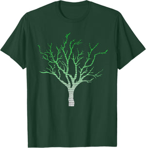 Binary Tree Computer Programmer Coding T-Shirt - T-Shirt | Forest