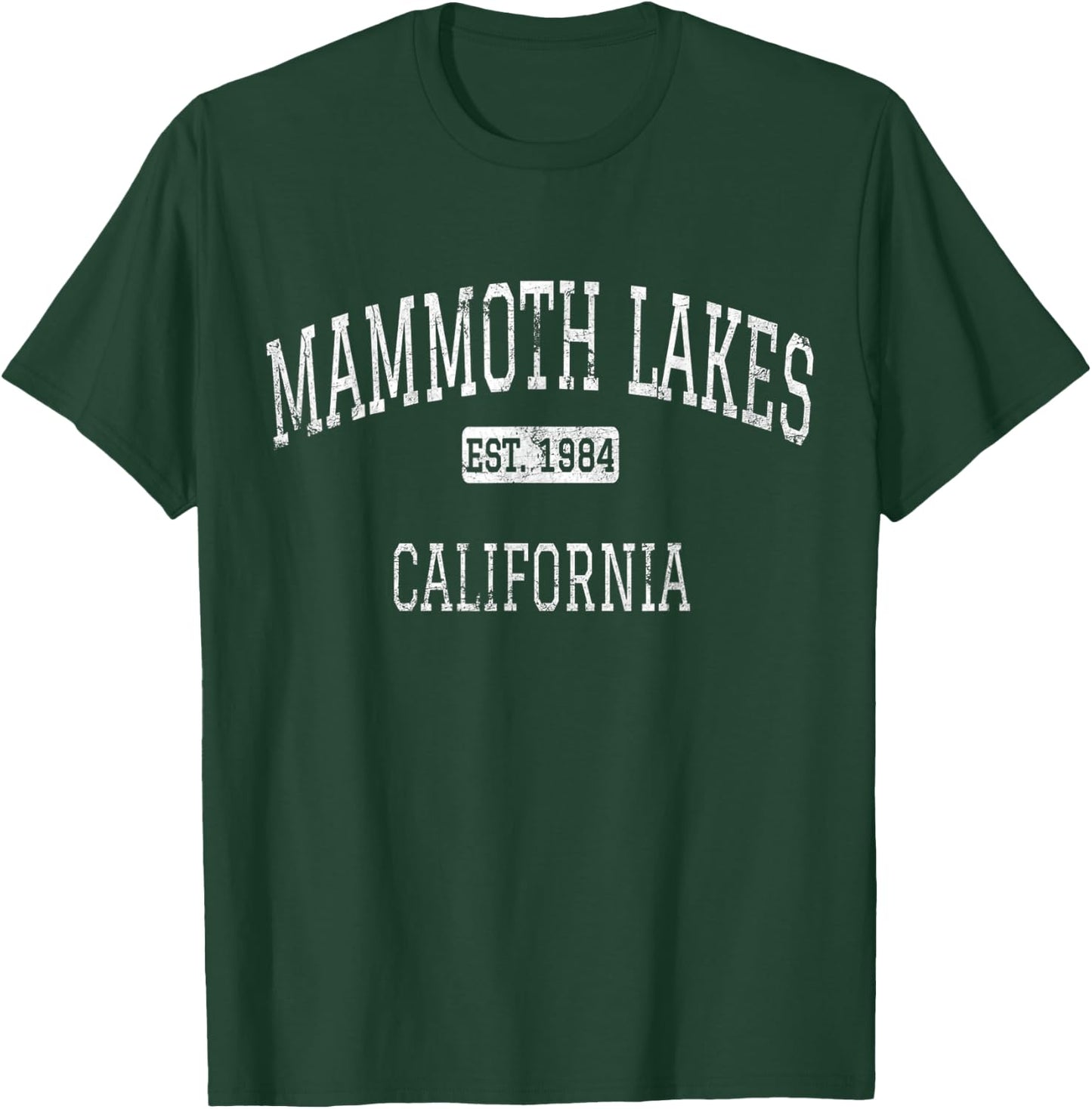Mammoth Lakes California CA Vintage T-Shirt - T-Shirt | Forest