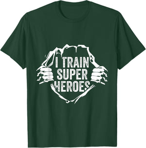 Personal Trainer & Clients T-Shirt - T-Shirt | Forest