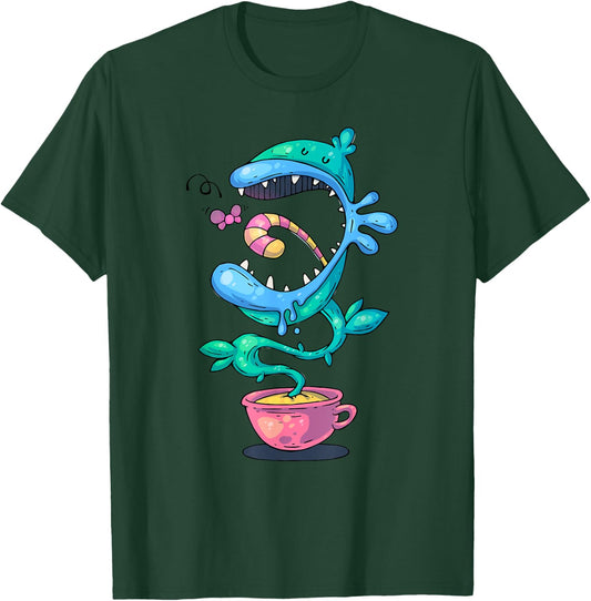 Venus Flytrap I Plant Monster I Kids I Venus Fly Trap T-Shirt - T-Shirt | Forest