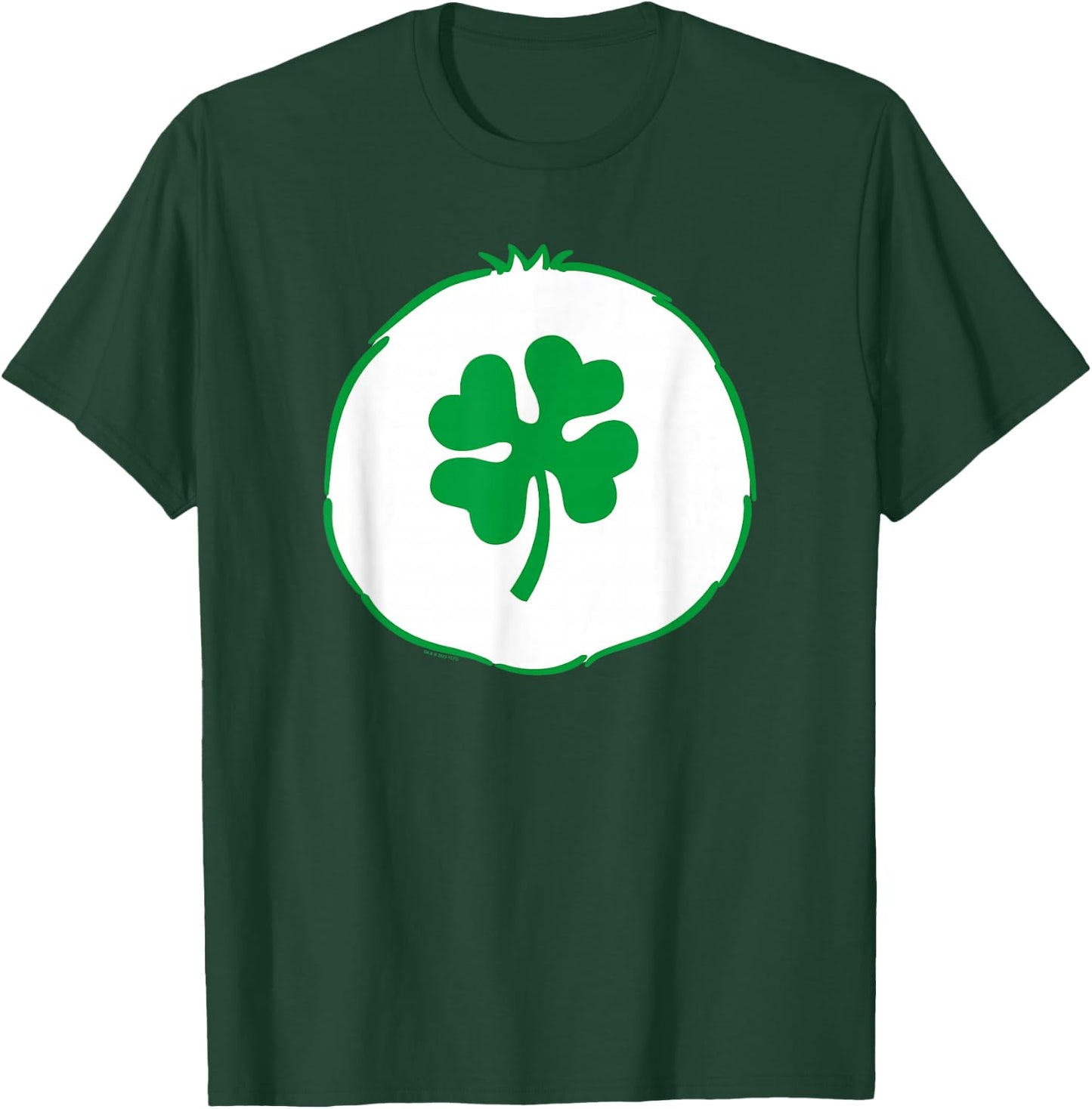 Care Bears Halloween Good Luck Bear Shamrock Belly Costume T-Shirt - T-Shirt | Forest