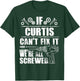 CURTIS Gift Name Fix It Funny Birthday Personalized Dad Idea T-Shirt - T-Shirt | Forest