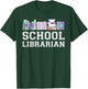 Funny Elementary And Middle School Librarian T-Shirt - T-Shirt | Forest