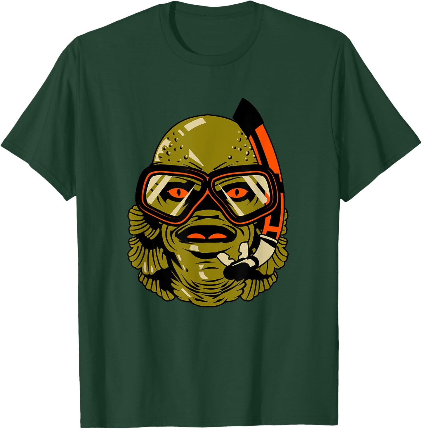 Cute But Creepy Funny Shirt – Black Lagoon - Creature T-Shirt - T-Shirt | Forest