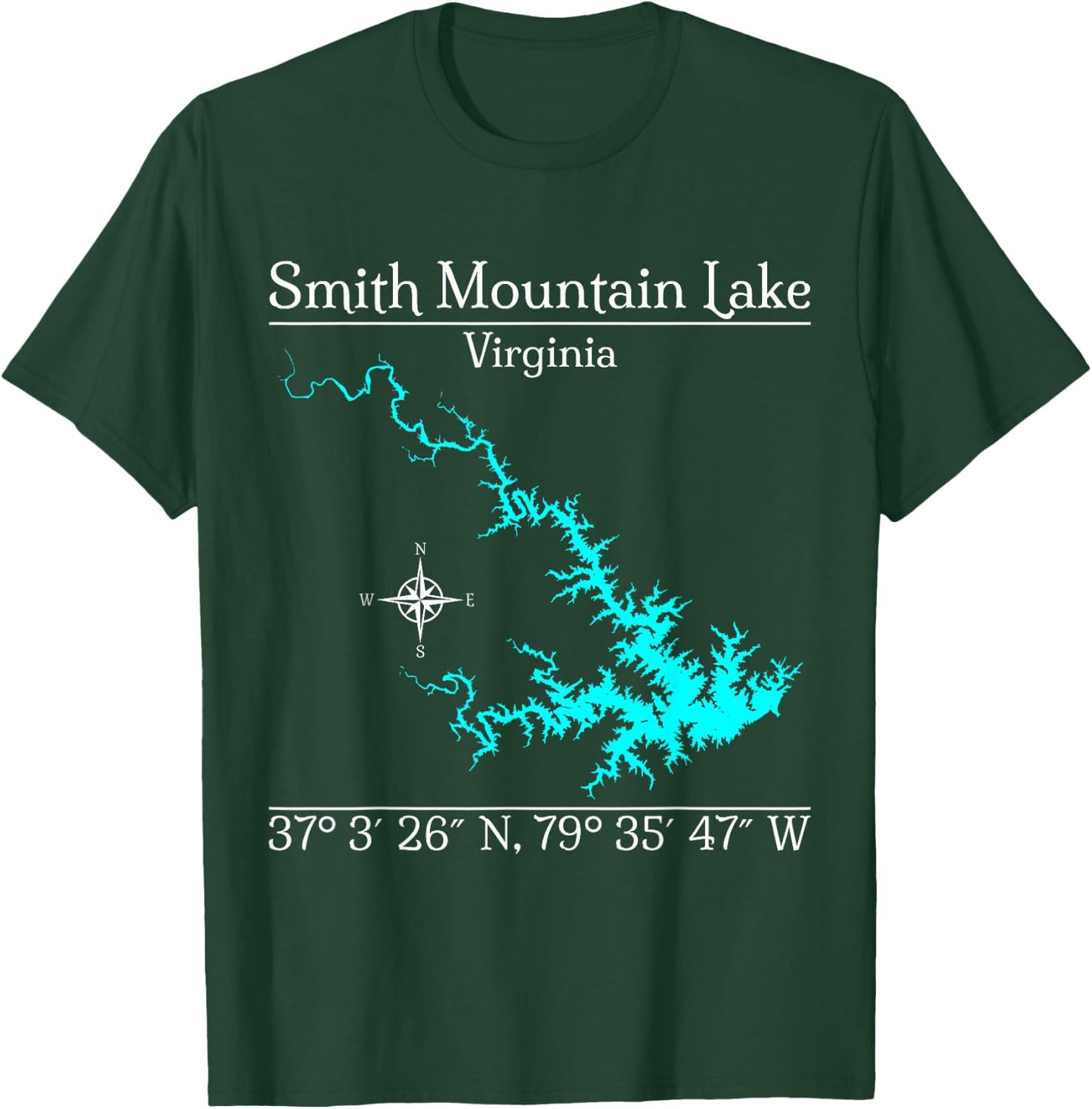 Smith Mountain Lake T-Shirt - T-Shirt | Forest