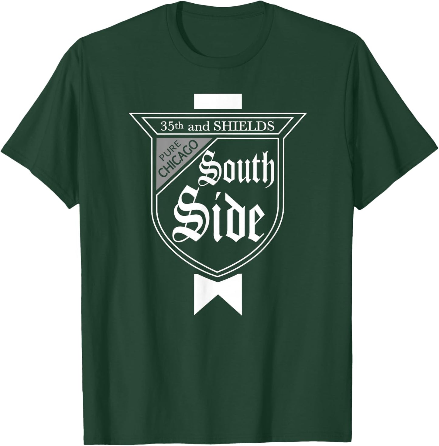 SouthSide Chicago Parody Beer Label South Side Baseball T-Shirt - T-Shirt | Forest