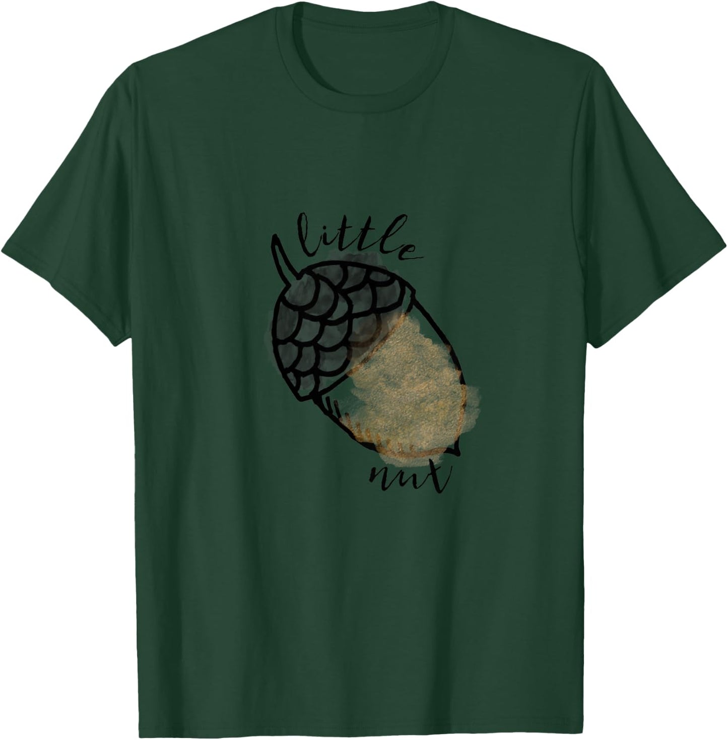Kids Autumn Shirt, Kids Acorn Shirt, Thanksgiving T-Shirt - T-Shirt | Forest
