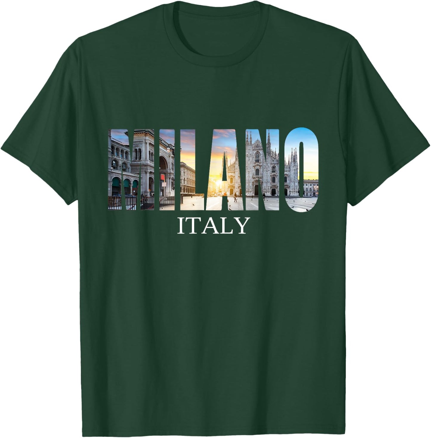 Milano Italy T-Shirt - T-Shirt | Forest