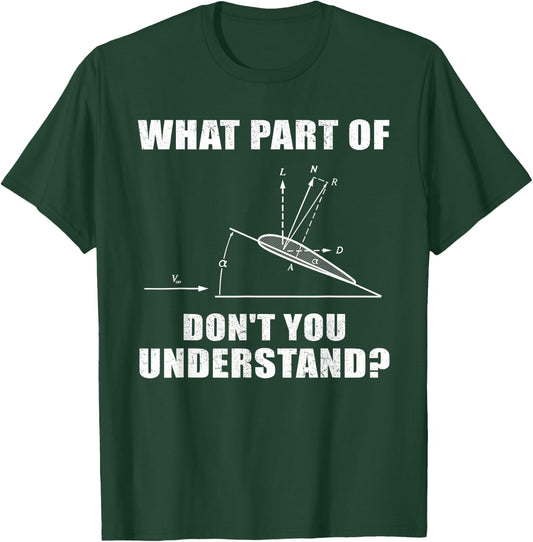 Funny Aviation Design For Aircraft Mechanic Men Women Pilot T-Shirt - T-Shirt | Forest