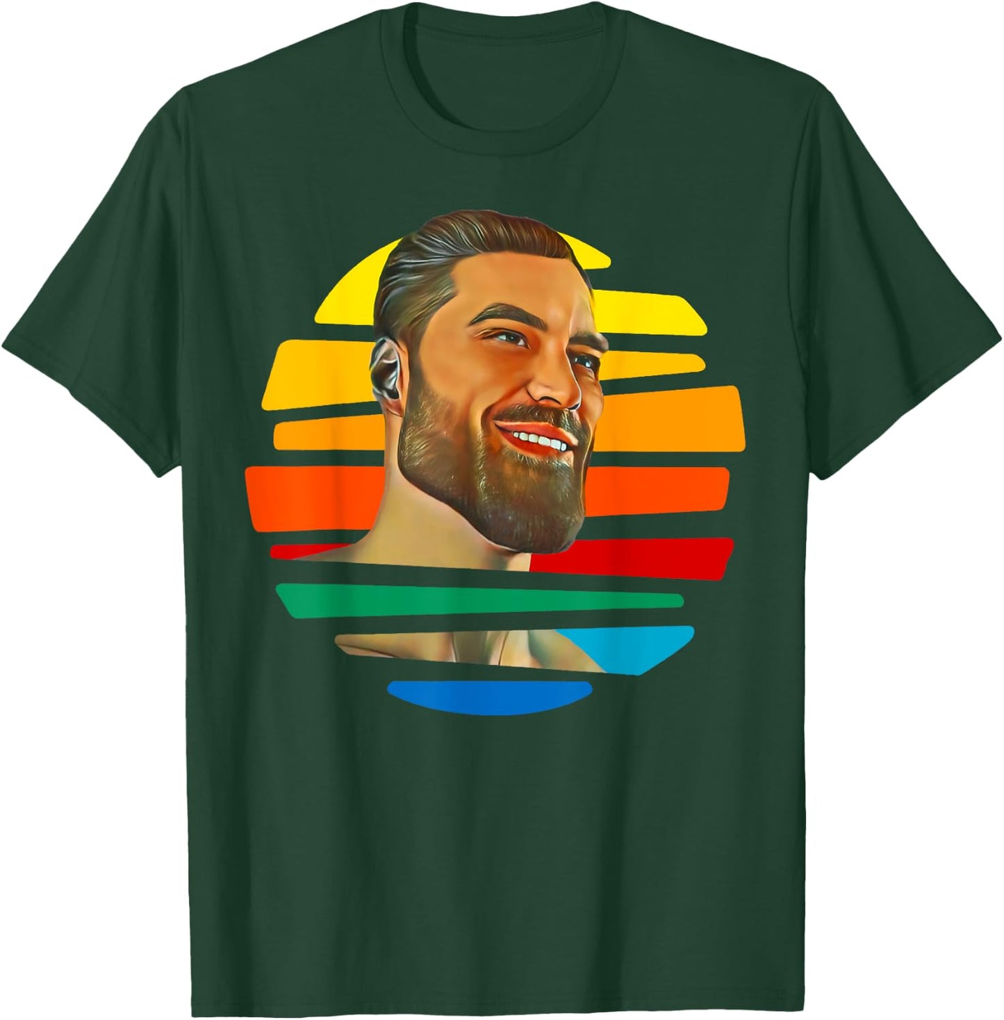 Funny Gigachad Meme Giga Chad Alpha Male Sigma Male Memes T-Shirt - T-Shirt | Forest