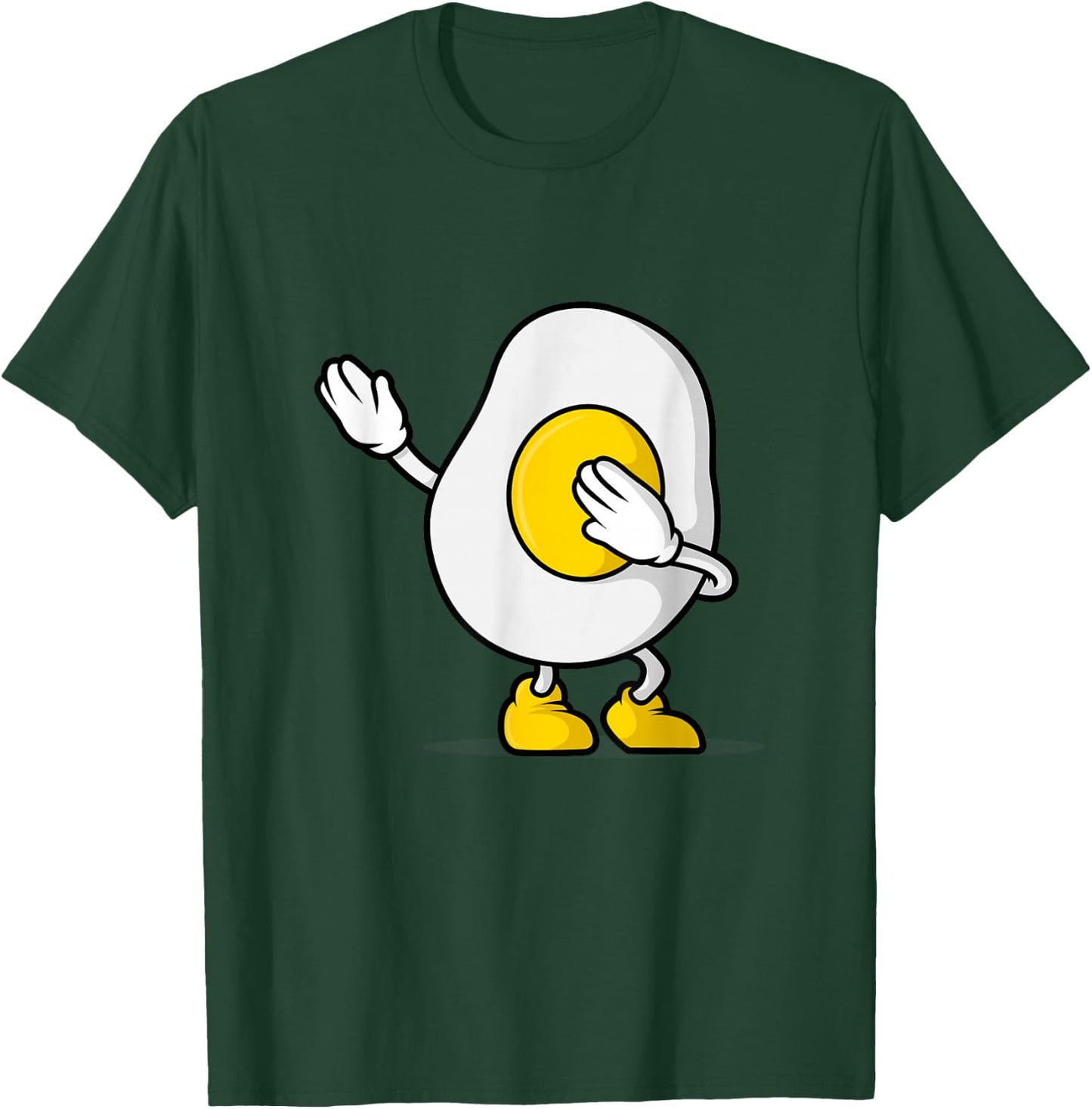 Dabbing Egg Shirt - I’m So Egg-Cited Shirt Breakfast Gift T-Shirt - T-Shirt | Forest
