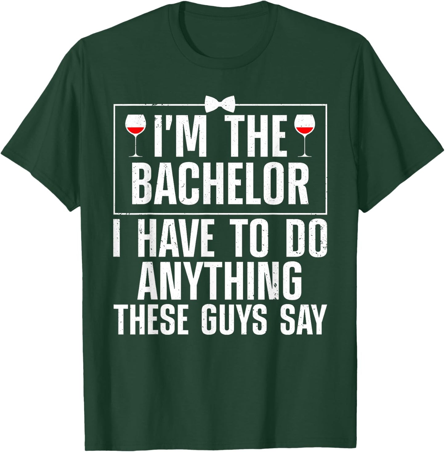Funny Bachelor Party Design Boys Bachelor Groomsmen T-Shirt - T-Shirt | Forest