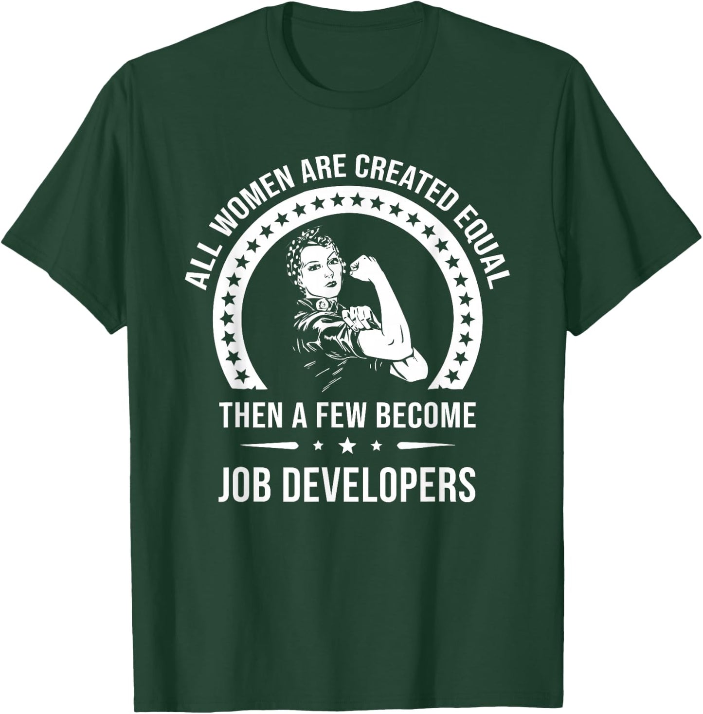 Job Developer Shirts | Job Developer T-Shirt - T-Shirt | Forest