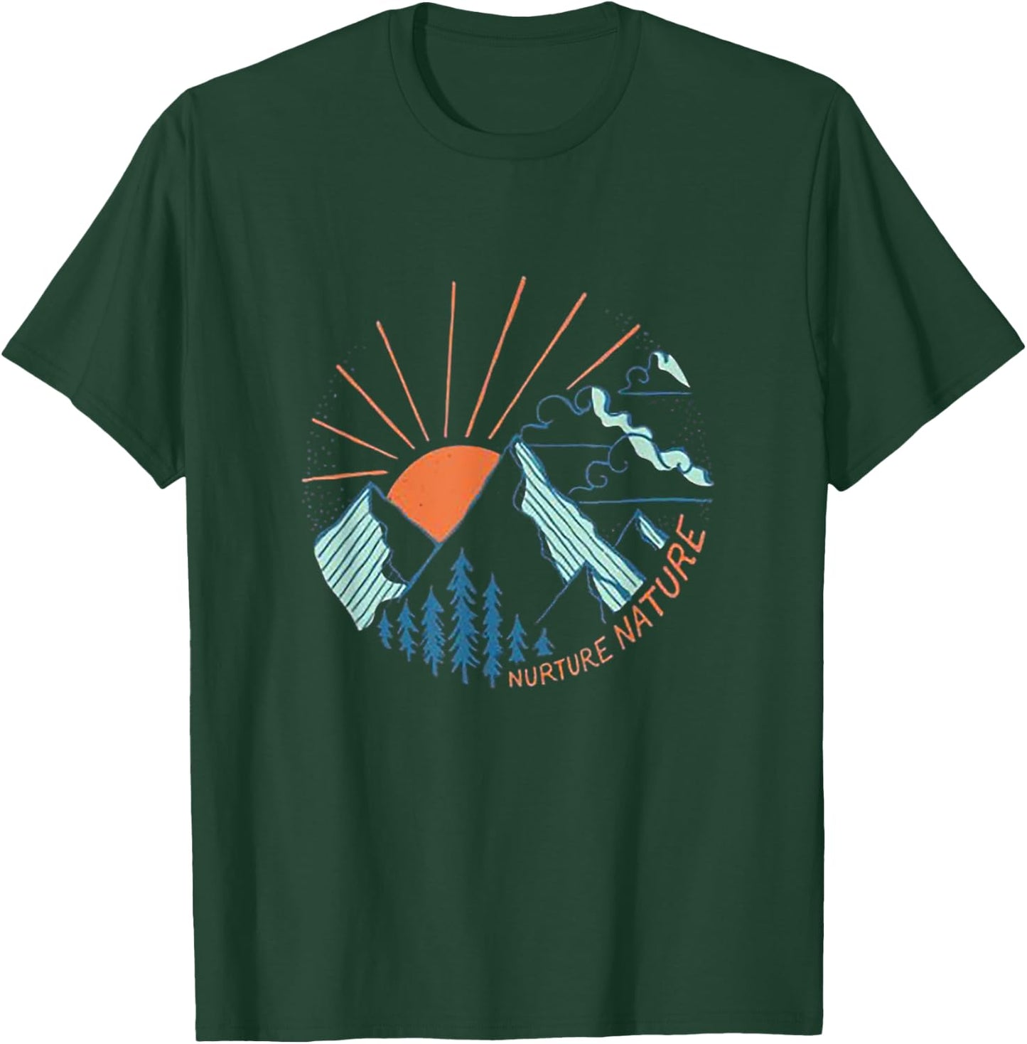 Nurture Nature Nature Lover Gift T-Shirt - T-Shirt | Forest