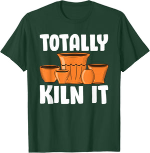 Funny Pottery Gift Women Cool Ceramic Pottery Kiln T-Shirt - T-Shirt | Forest
