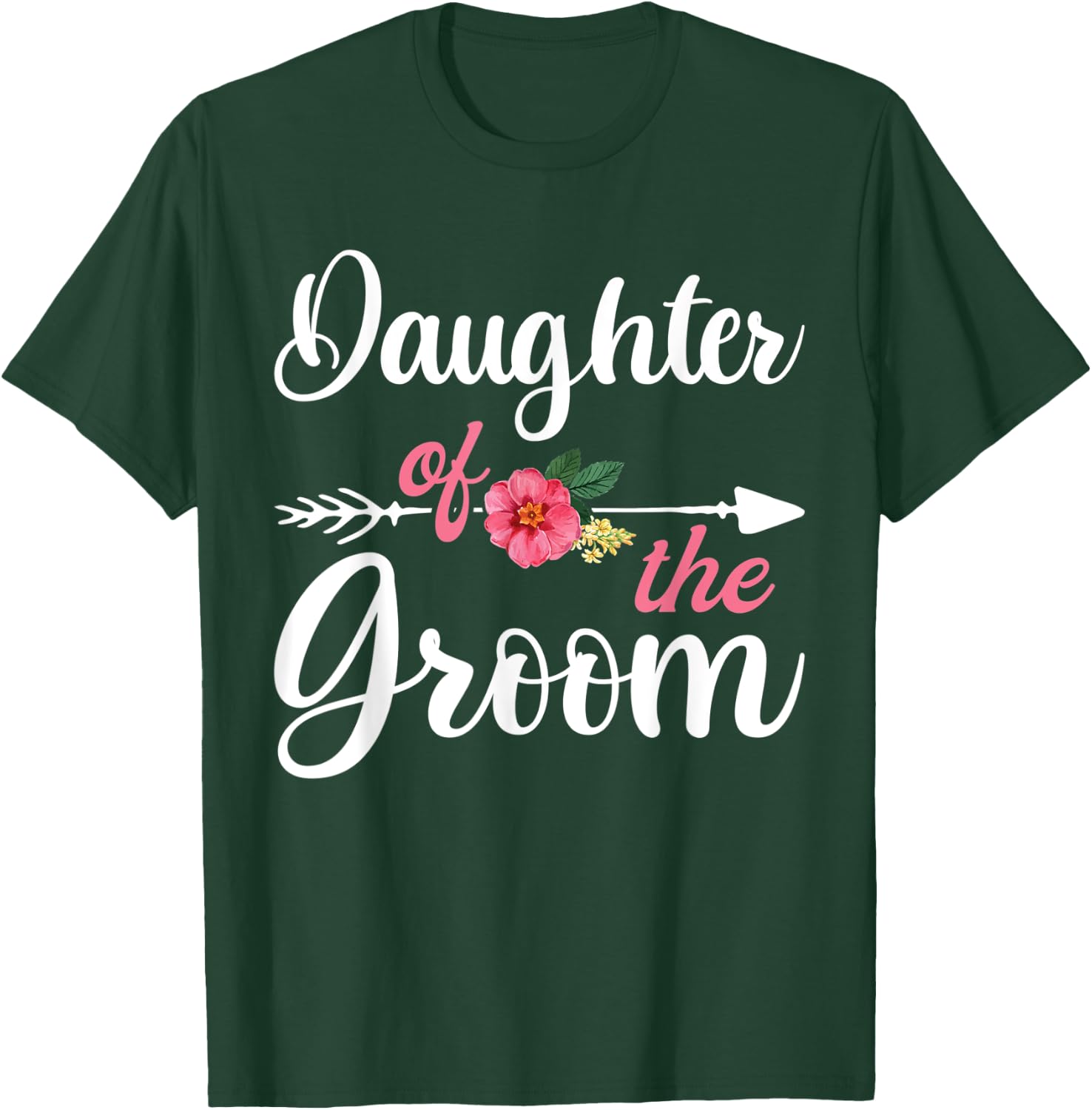 Daughter Of The Groom Shirts For Girls, Bachelor Party T-Shirt - T-Shirt | Forest