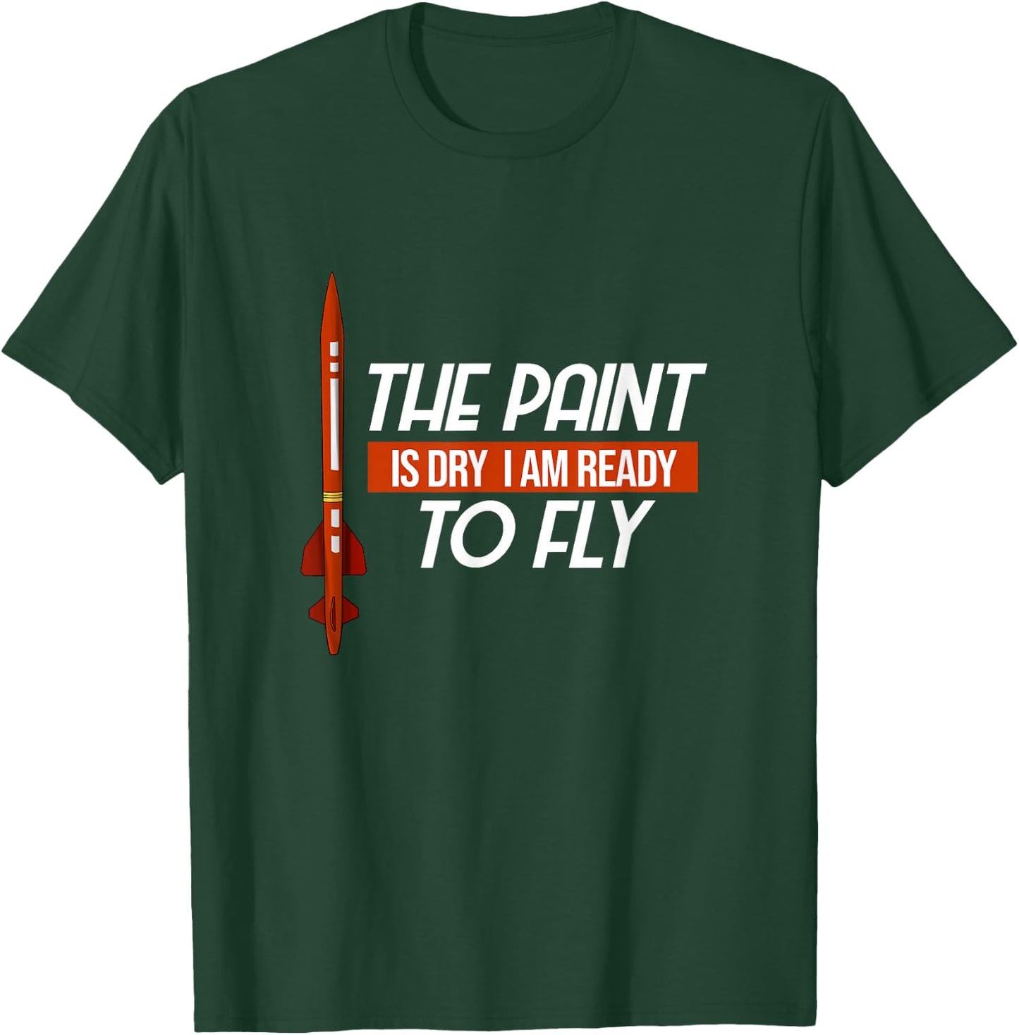Hobby Model Rocketry Design for a Space Rocket Scientist T-Shirt - T-Shirt | Forest