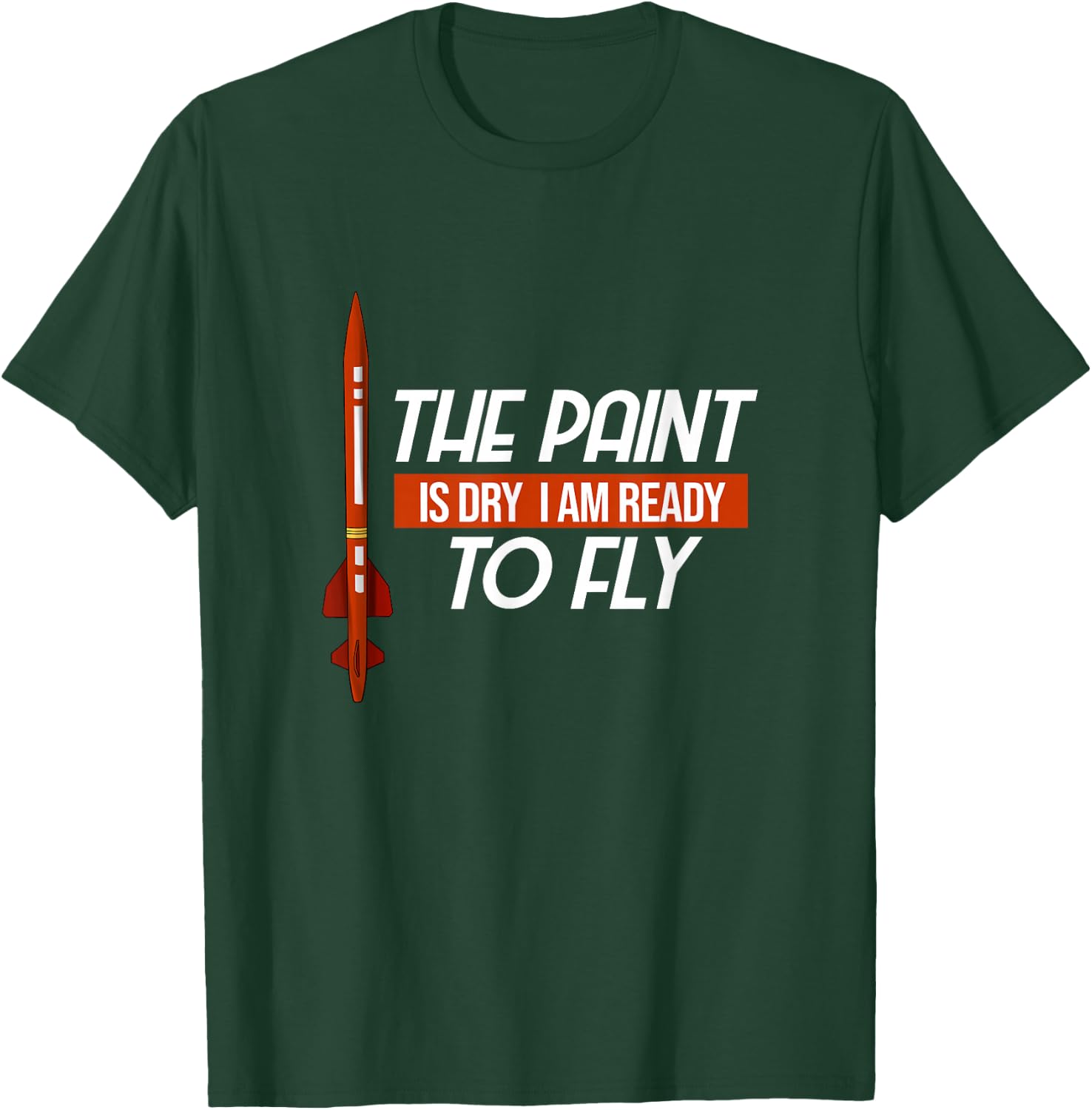 Hobby Model Rocketry Design for a Space Rocket Scientist T-Shirt - T-Shirt | Forest