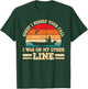 Sorry I Missed Your Call Was On Other Line Funny Fishing Men T-Shirt - T-Shirt | Forest
