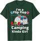 Funny RV Camper I'm A Flip Flops And Camping Kinda Girl T-Shirt - T-Shirt | Forest