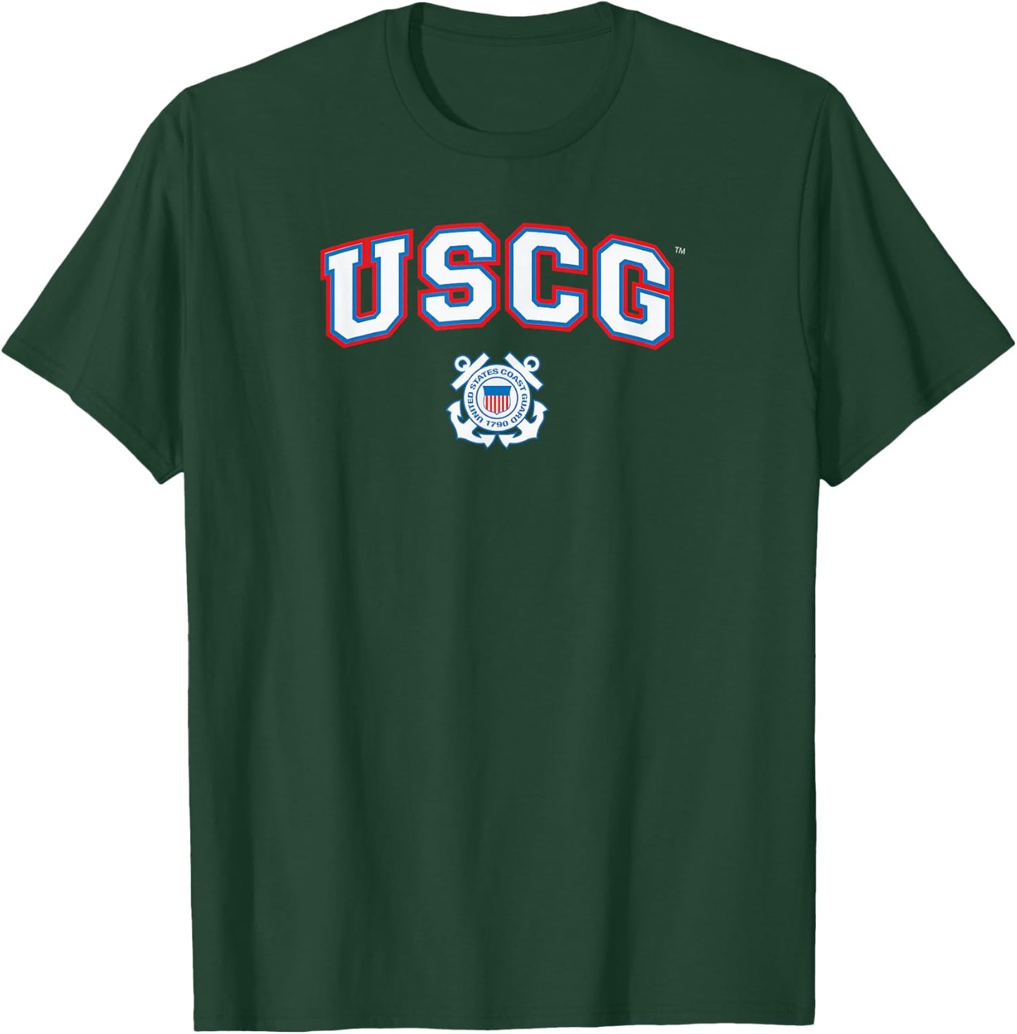 Uscg - United States Coast Guard T-Shirt - T-Shirt | Forest